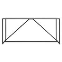Strut Bar Height Table in Slate - Angle 1