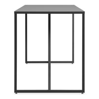Strut Bar Height Table in Slate - Angle 5