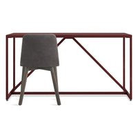 Strut Table in Oxblood - Angle 6