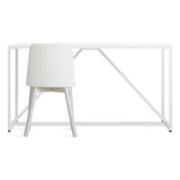 Strut Table in White - Angle 6