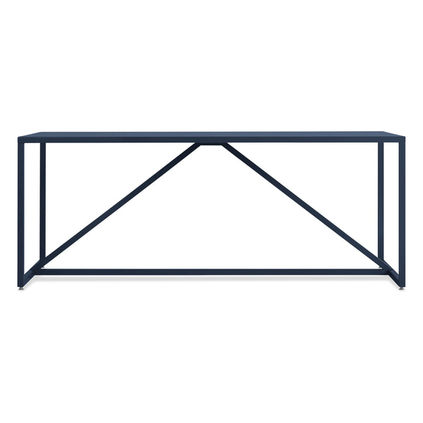 Strut Table in Navy - Angle 1