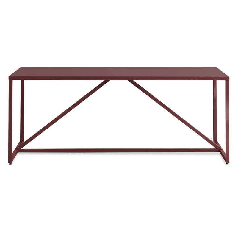 Strut Table in Oxblood