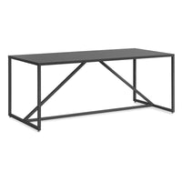 Strut Dining Table in Slate - Angle 6
