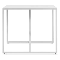 Strut Dining Table in White - Angle 5