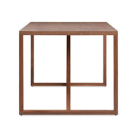 Strut Wood Dining Table in Walnut - Angle 5