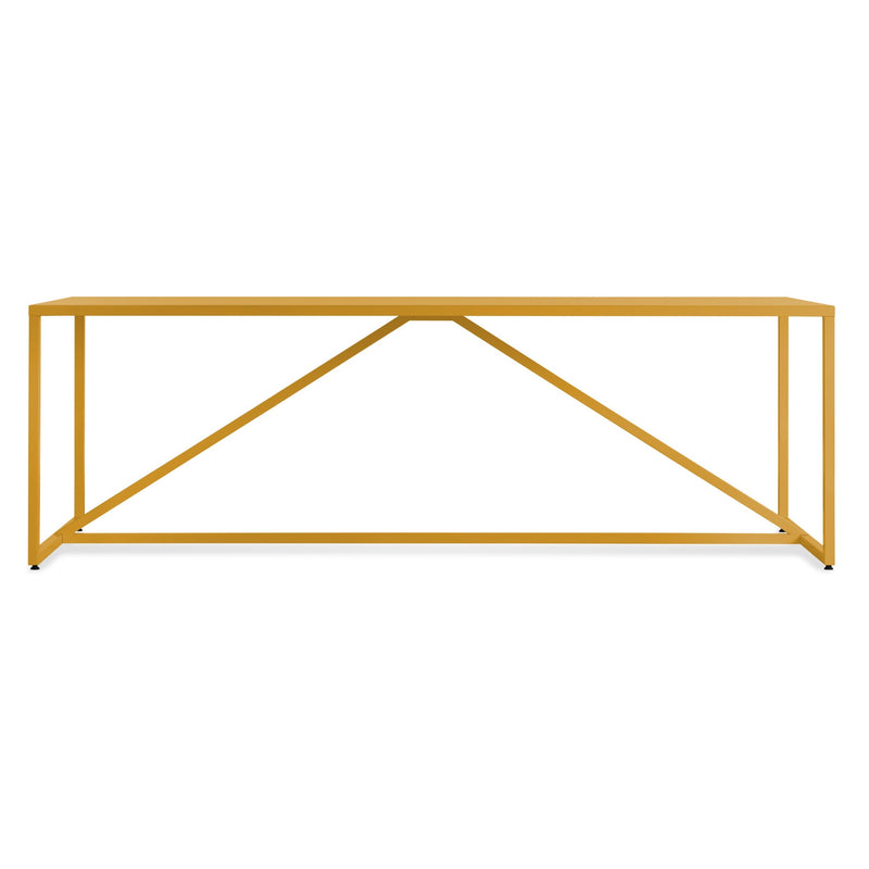 Strut Dining Table in 90" Length - Angle 1