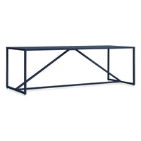 Strut Dining Table in Navy - Angle 5