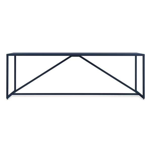 Strut Dining Table en Navy - ángulo 1