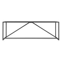 Strut Dining Table in 90" Length - Angle 1