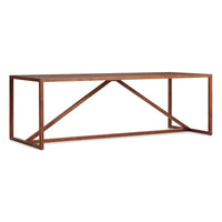 Strut Wood Dining Table in Walnut - Angle 3