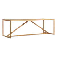 Strut Timber Dining Table in White Oak - Angle 3