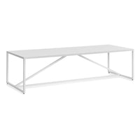 Strut Coffee Table in White - Angle 4