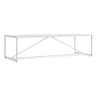 Strut Coffee Table in White - Angle 3