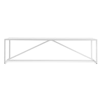Strut Coffee Table in White - Angle 1