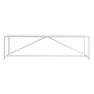 Strut Coffee Table in White - Angle 1