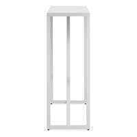 Strut Console Table in White - Angle 5