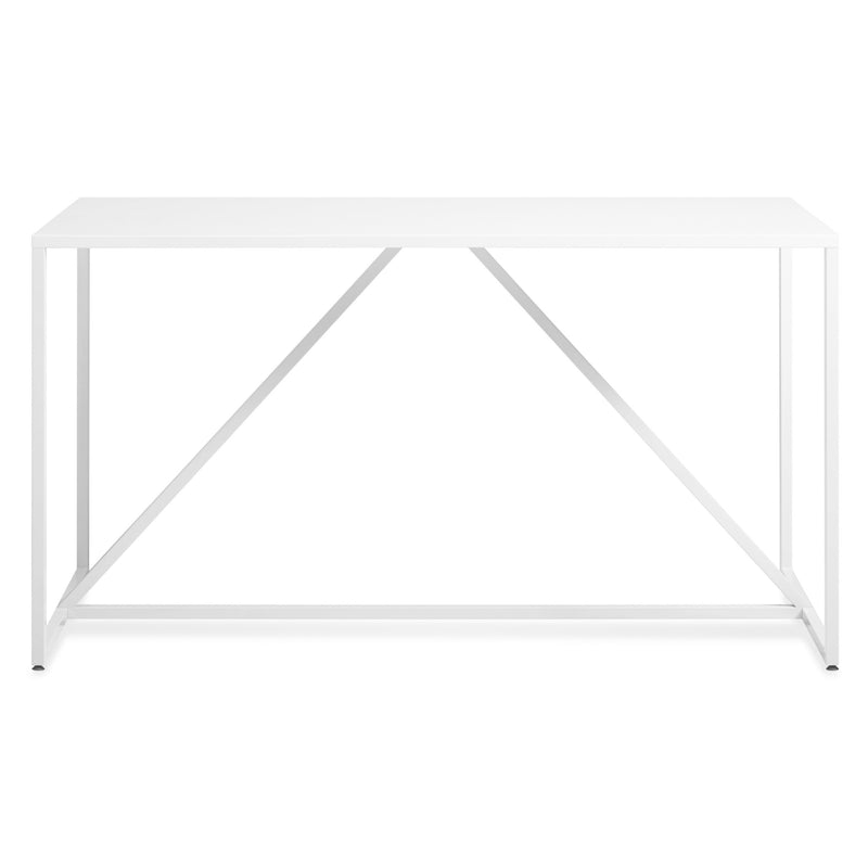 Strut Bar Height Table in White