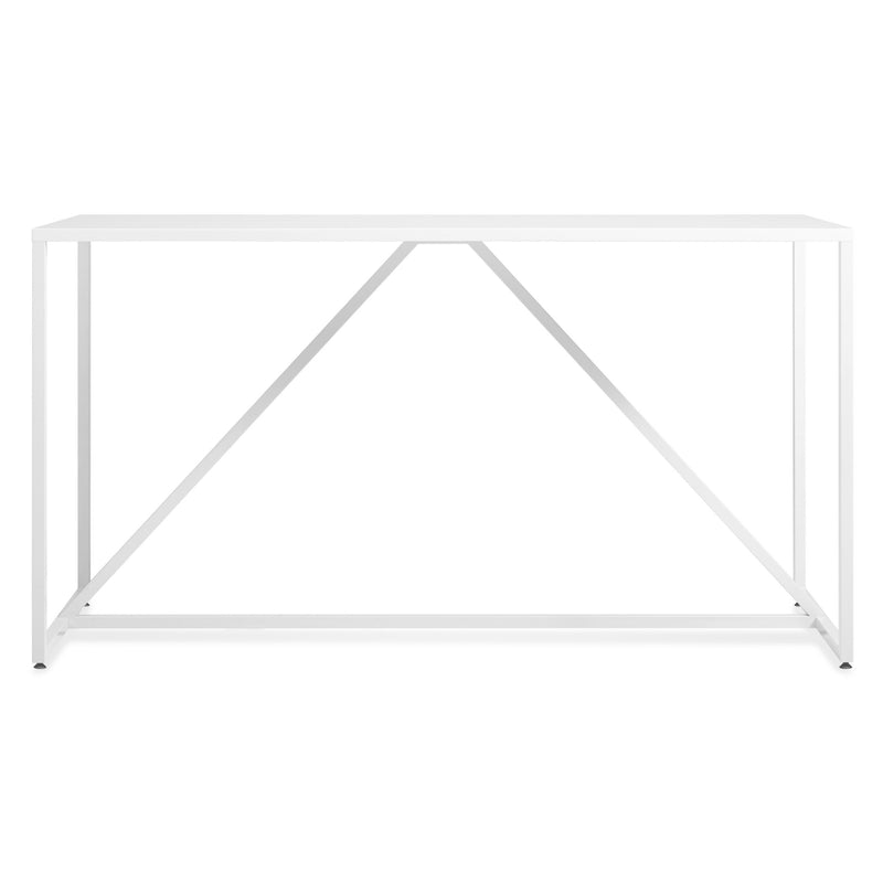 Strut Bar Height Table in White