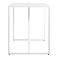 Strut Bar Height Table in White - Angle 5