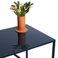 Strut Dining Table in Navy - Angle 8