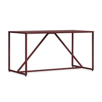 Strut Table in Oxblood - Angle 3