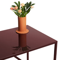 Strut Table in Oxblood - Angle 7