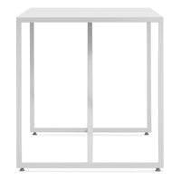 Strut Table in White - Angle 5