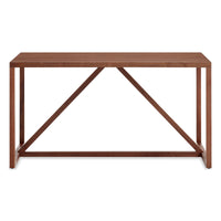 Strut Wood Dining Table in Walnut - Angle 3