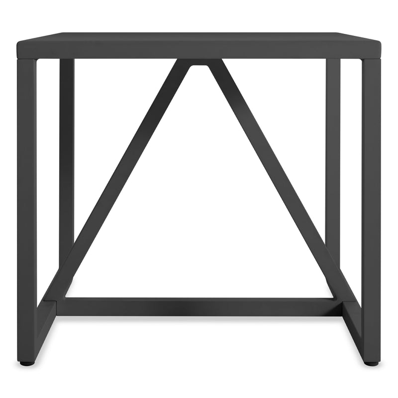 Strut Outdoor Side Table in Carbon