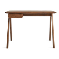 Stash Desk in Graphite on Ash - Angle 4
