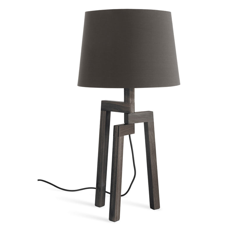 Stilt Table Lamp in Smoke / Charcoal