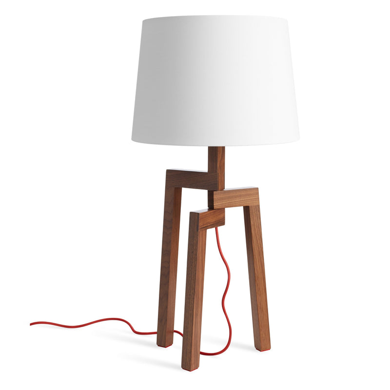 Stilt Table Lamp in Walnut
