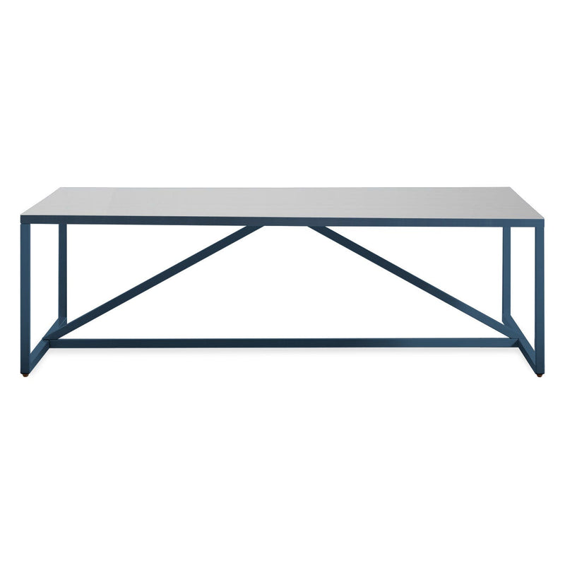 Strut Square Coffee Table in Navy