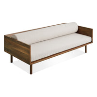 Souvenir Sofa in Landa Stone / Walnut - Angle 8
