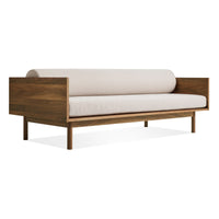 Souvenir Sofa in Landa Stone / Walnut - Angle 7