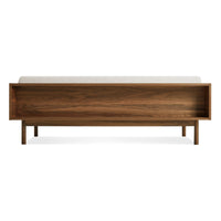 Souvenir Sofa in Landa Stone / Walnut - Angle 6