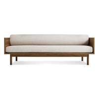 Souvenir Sofa in Landa Stone / Walnut - Angle 1