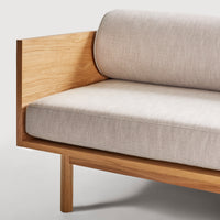 Souvenir Sofa en Landa Stone / White Oak - ángulo 13