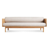 Souvenir Sofa en Landa Stone / White Oak - ángulo 1