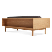 Souvenir Sofa en Storm Velvet / White Oak - ángulo 4