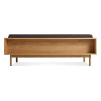 Souvenir Sofa en Storm Velvet / White Oak - ángulo 5