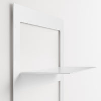 Shwall Shelf in White - Angle 8
