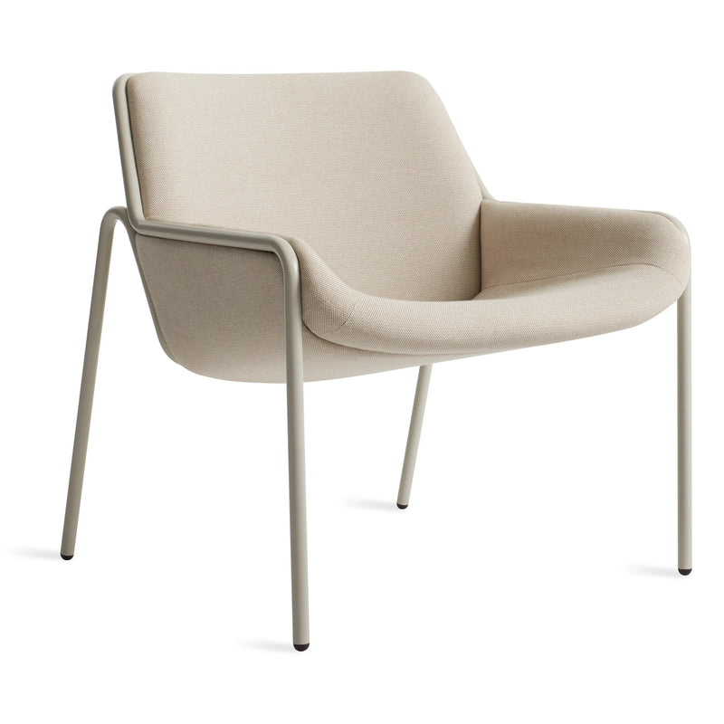 Tangent Lounge Chair in Maharam Candor in Cannoli