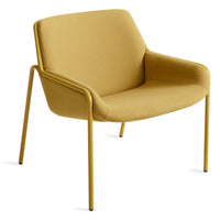 Tangent Lounge Chair in Maharam Candor in Flare - Angle 3