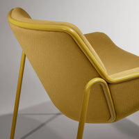 Tangent Lounge Chair in Maharam Candor in Flare - Angle 7
