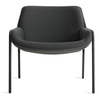 Tangent Lounge Chair in Maharam Meld in Panda - Angle 1