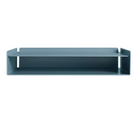 Tabs Monitor Riser in Marine Blue - Angle 1
