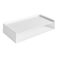 Tabs Monitor Riser in White - Angle 4