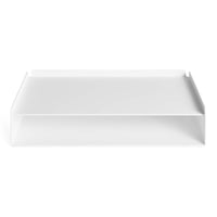 Tabs Monitor Riser in White - Angle 2