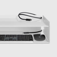 Tabs Monitor Riser in White - Angle 10